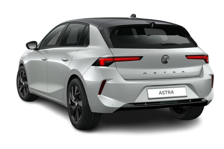 vauxhall astra hatchback 1.6 plug-in hybrid gs 5dr auto back view