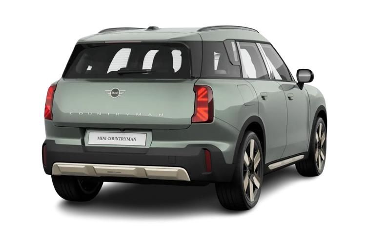 mini countryman hatchback 150kw e exclusive [level 1] 66kwh 5dr auto back view