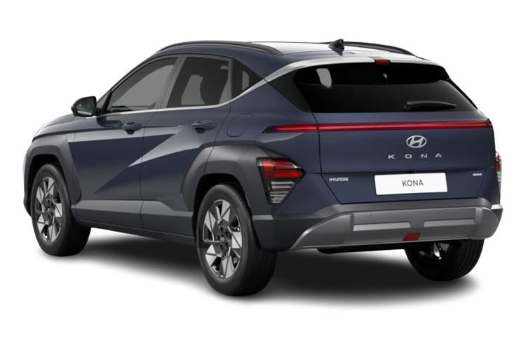hyundai kona hatchback 1.6 gdi hybrid advance 5dr dct back view