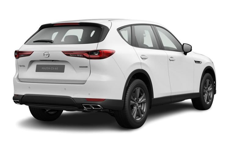 mazda cx-60 2.5 phev exclusive line 5dr auto [comfort pack] back view