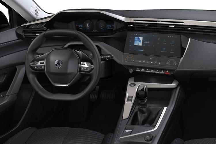 peugeot 308 hatchback 1.2 hybrid 136 allure 5dr e-dsc6 inside view
