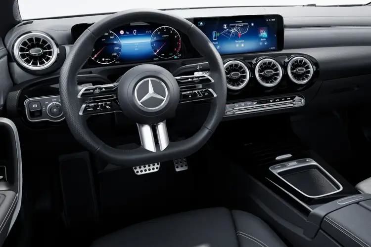 mercedes-benz cla coupe cla 180 amg line executive 4dr tip auto inside view