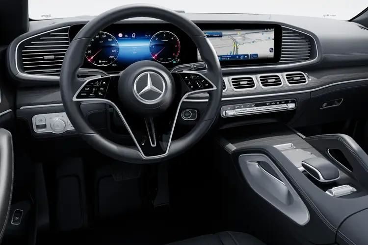 mercedes-benz gle gle 300d 4matic amg line 5dr 9g-tronic [7 seat] inside view