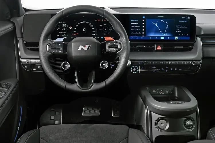 hyundai ioniq 5 hatchback 168kw premium 77 kwh 5dr auto [part leather] inside view