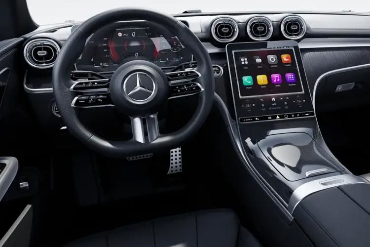 mercedes-benz cle coupe cle 200 amg line 2dr 9g-tronic inside view