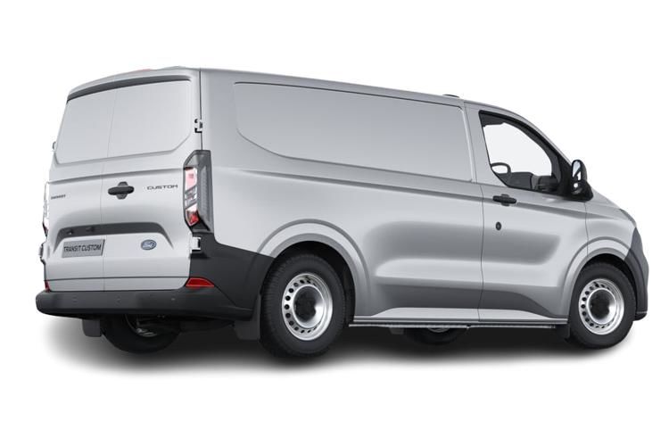 ford transit 135kw 68kwh h2 trend double cab van auto back view