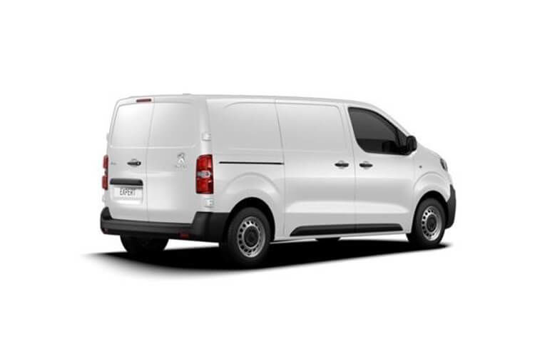 peugeot expert 1000 1.5 bluehdi 100 professional premium + van back view